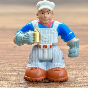 Fisher Price GeoTrax Railway System Replacement ENGINEER CONDUCTOR Toy Figure